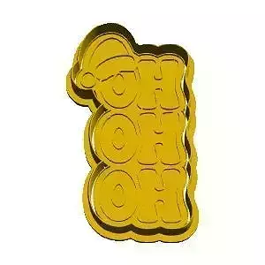 HO HO HO Cookie cutter