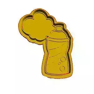 Hairspray Cookie Cutter