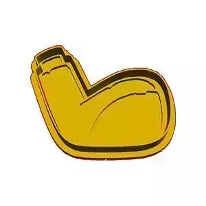 Golf club cookie cutter