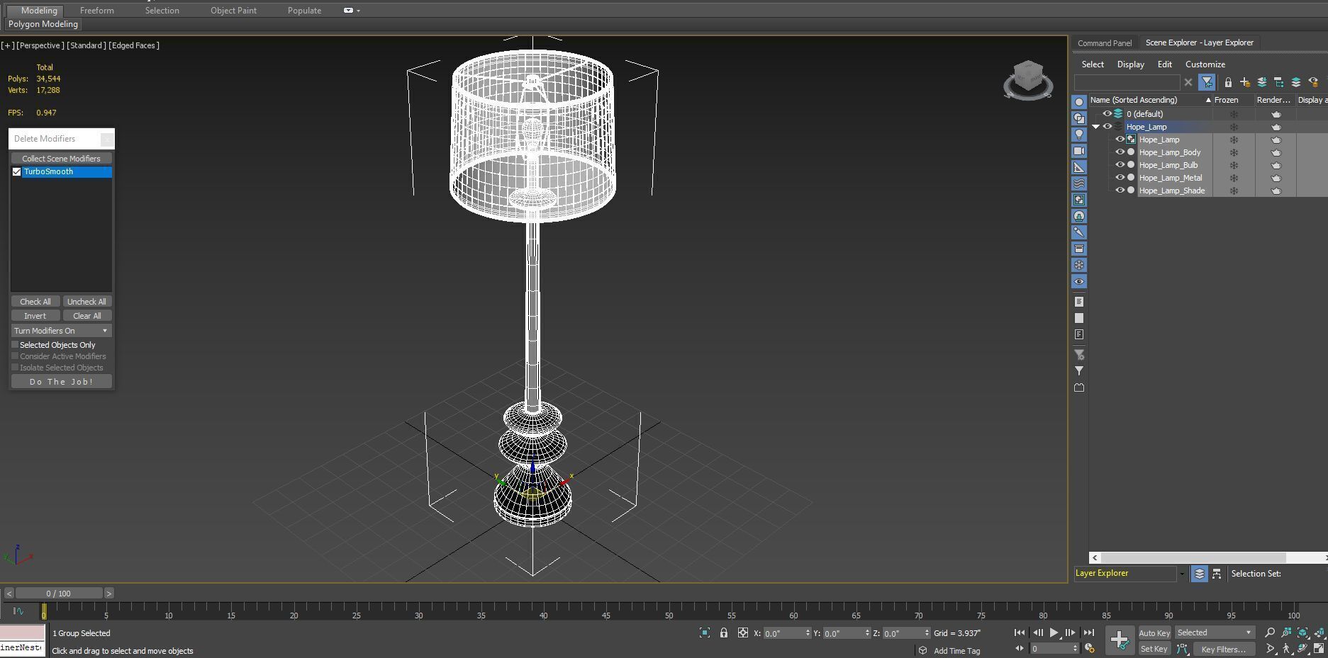 Hope Floor Lamp Regina Andrew 3D model_9