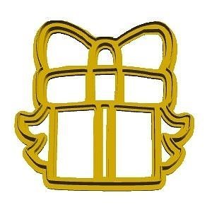 Gift cookie cutter 3D model