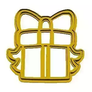 Gift cookie cutter