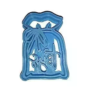 Gift bag cookie cutter