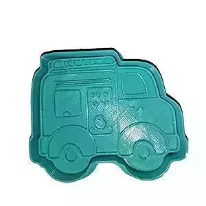 Fire truck cookie cutter