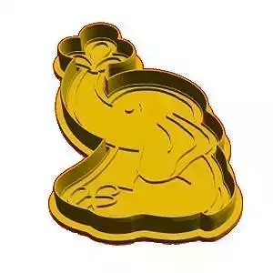 Elephant Cookie Cutter