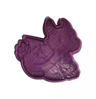 Dragon cookie cutter