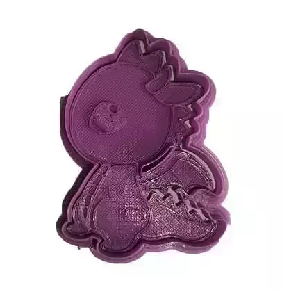 Dragon cookie cutter