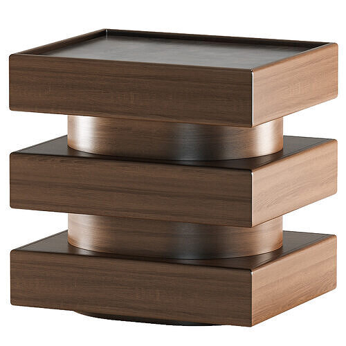 Soho Home Flynn Side Table 3D model