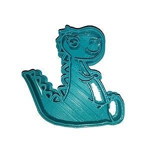 Dino cookie cutter 3D model