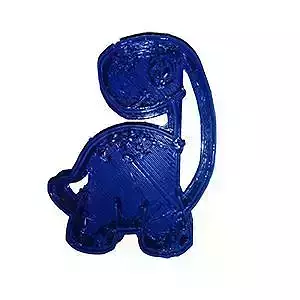 Dino cookie cutter