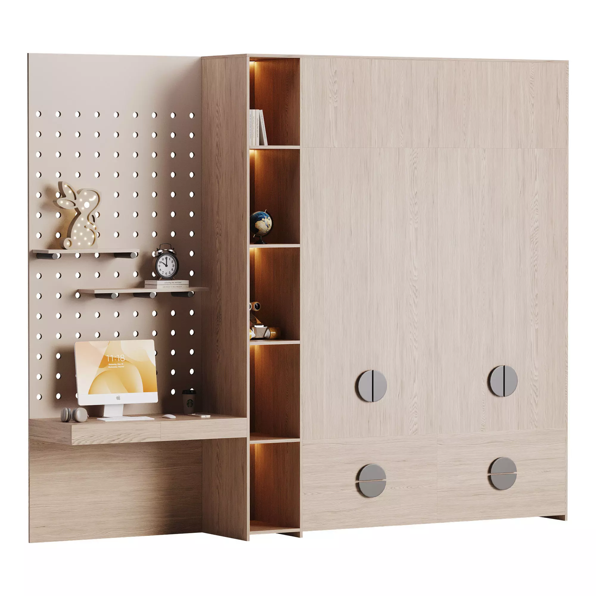 Workplace for Children 24 3D model_0