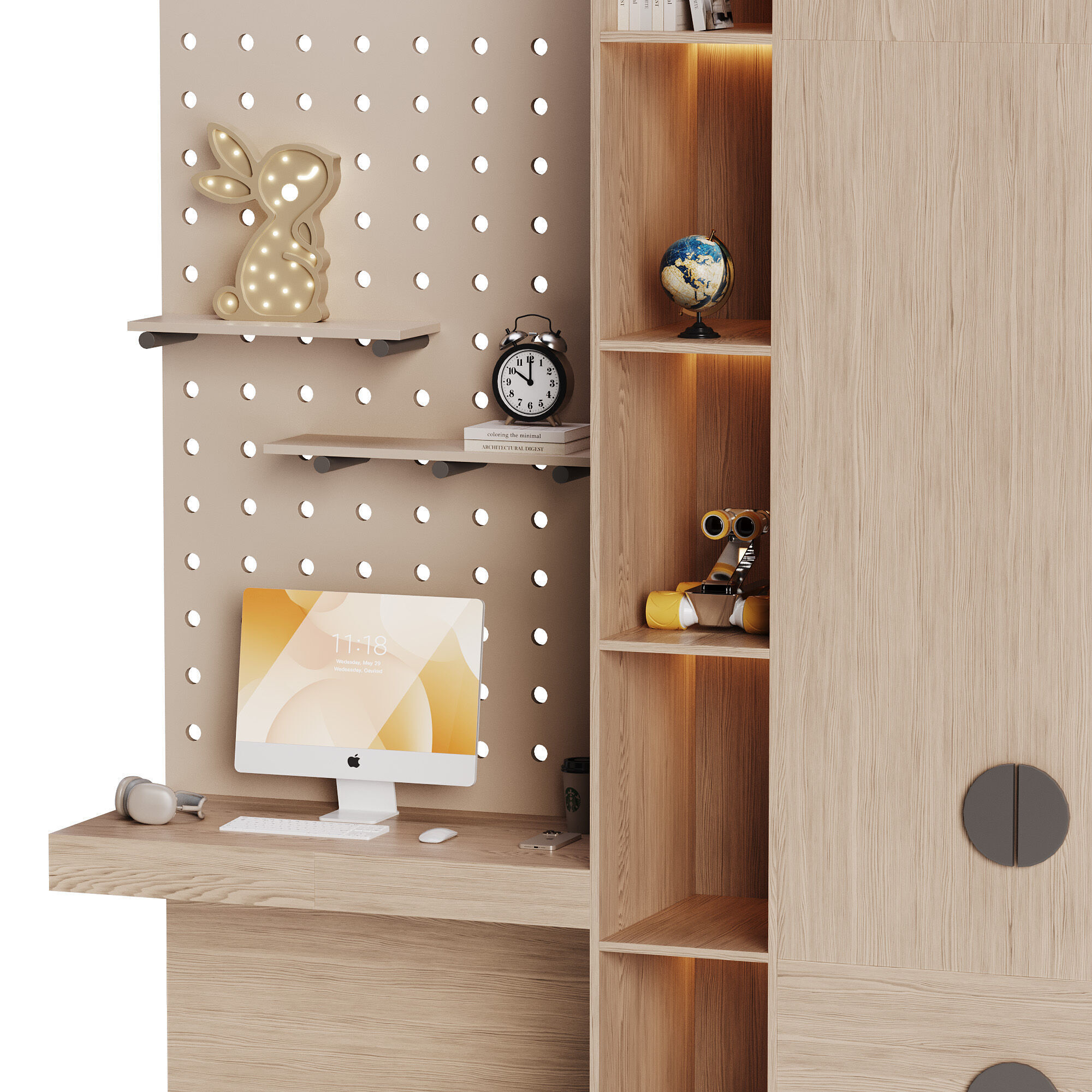 Workplace for Children 24 3D model_7