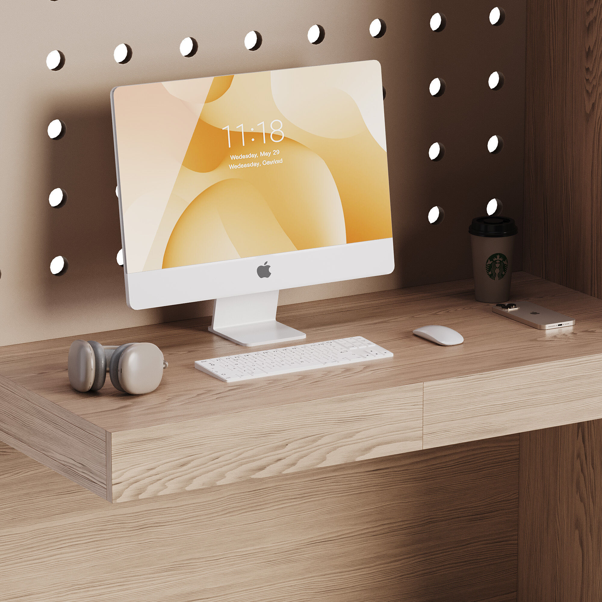 Workplace for Children 24 3D model_3