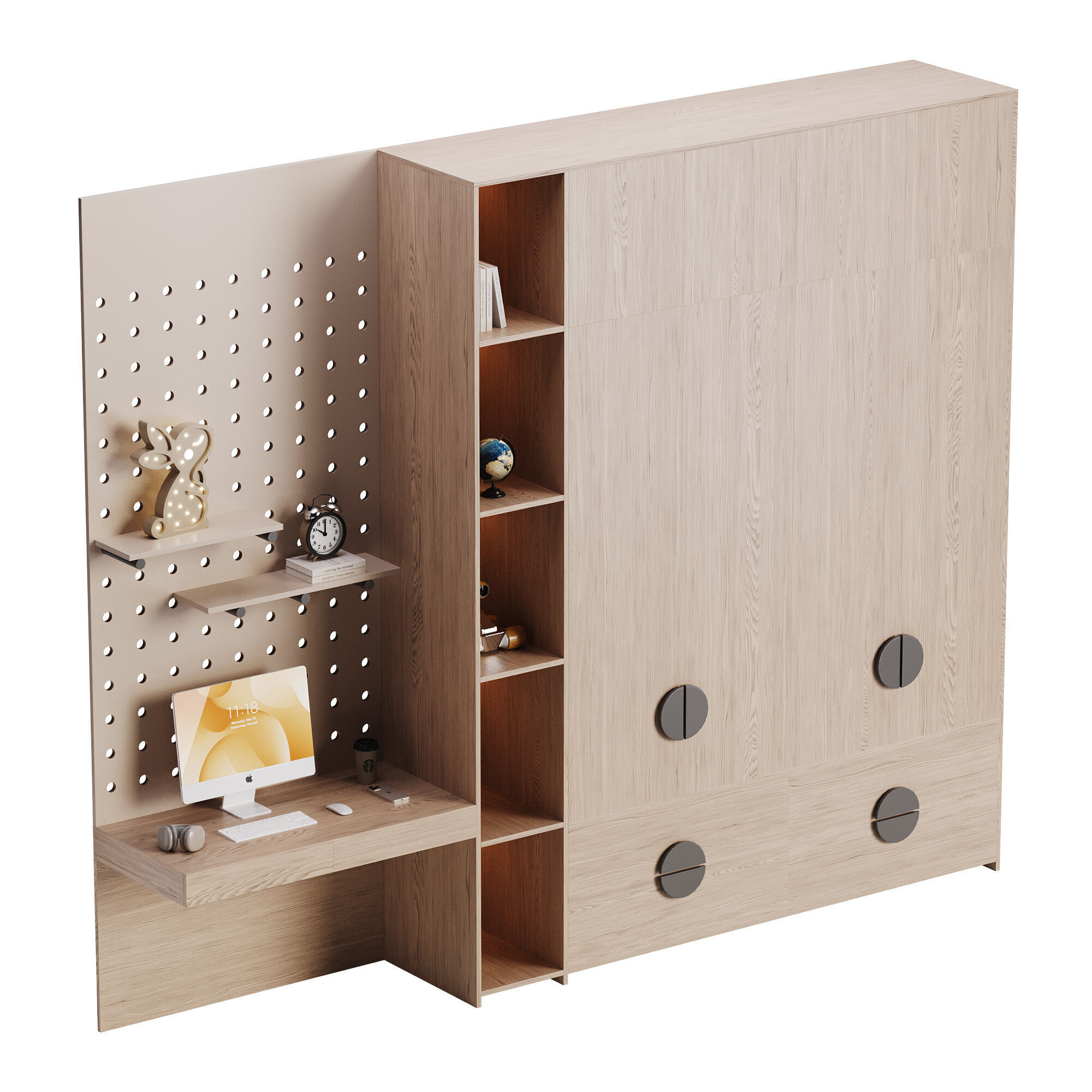 Workplace for Children 24 3D model_1