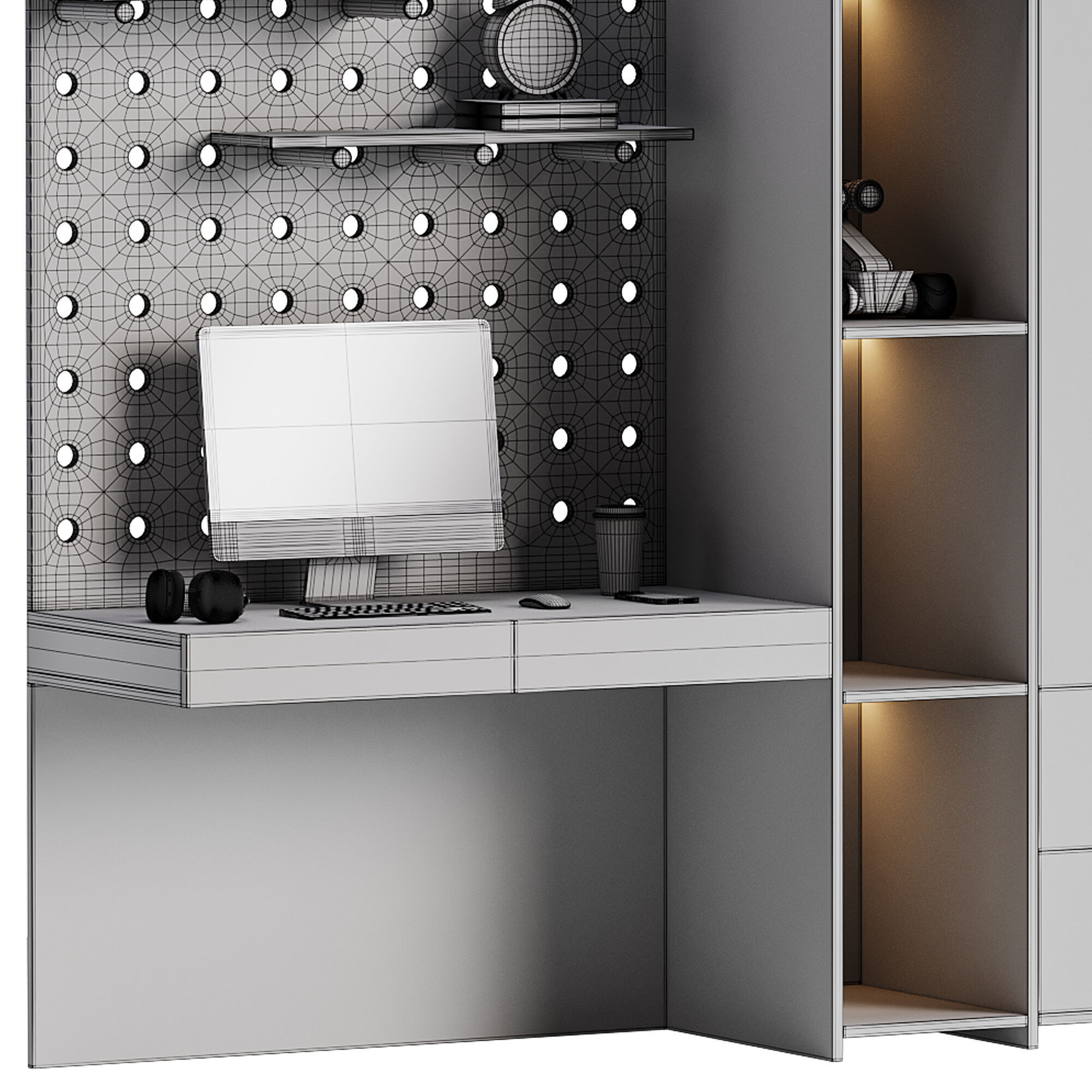 Workplace for Children 24 3D model_14