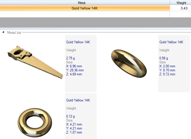 Hand Saw Pendant Necklace Charm Bracelet Jewelry 3D print model_12