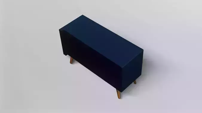 Modern Mid-Century Sideboard Cabinet