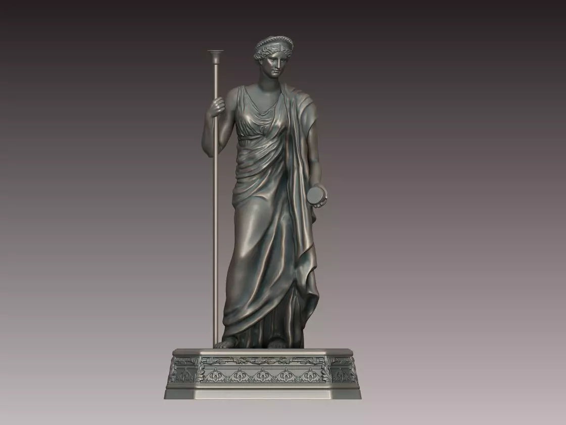 Hera Greek Goddess 3D print model_0