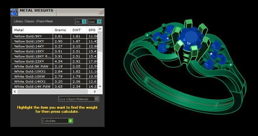 Female Solitaire Ring Ready To Print  3D print model_19