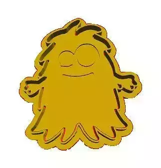 Cute Monster Cookie Cutter