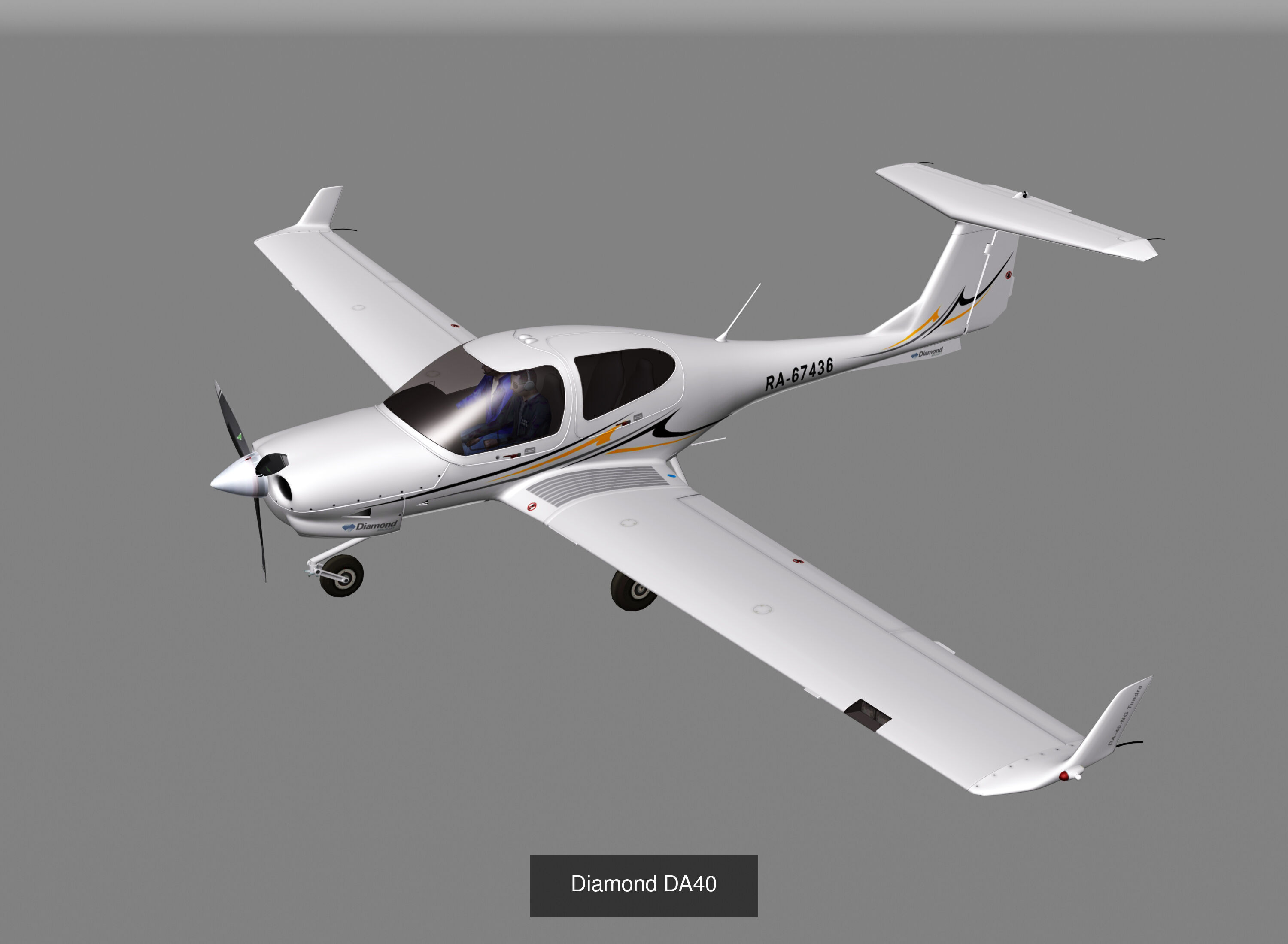 Low Poly Aircraft 3D Model Collection_4