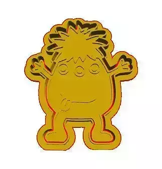 cute monster cookie cutter