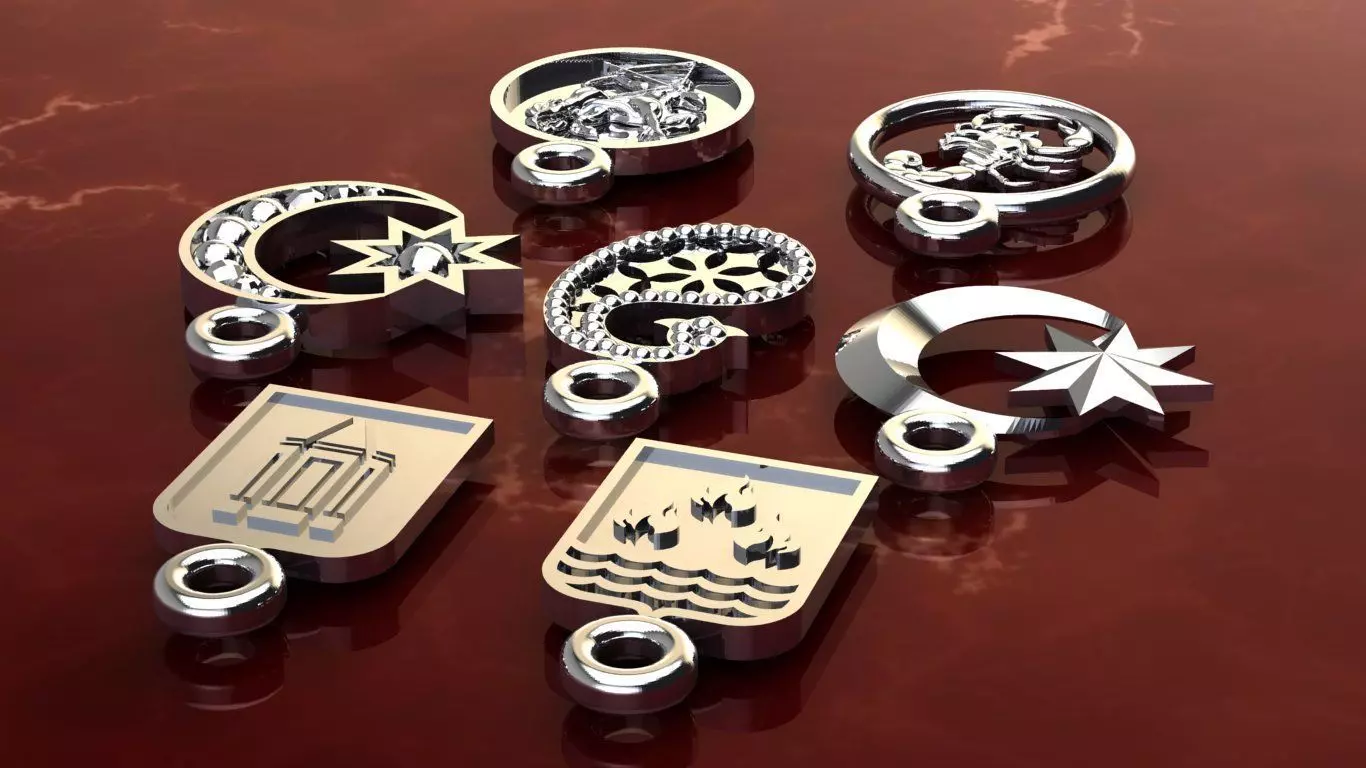 Rosary tassel 3D print model