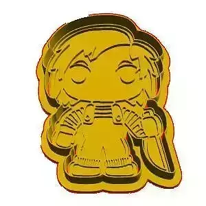 Chucky cookie cutter
