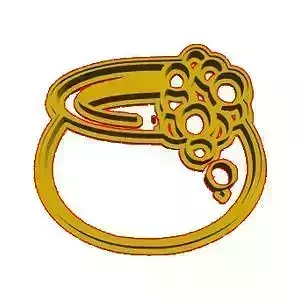 Cauldron cookie cutter