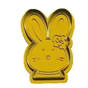 Bunny cookie cutter