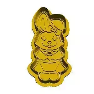 Bunny cookie cutter