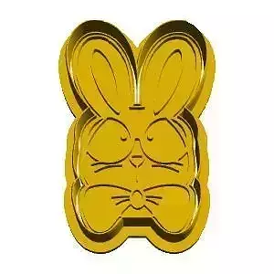 Bunny cookie cutter