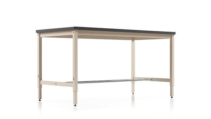 Global Industrial 60 x 30 Adj Height Workbench 3D model