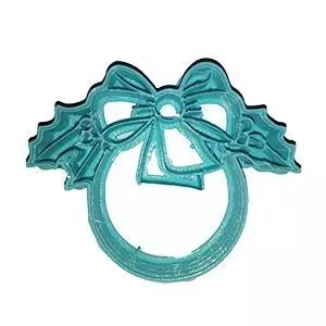 Bauble cookie cutter 3D print model_0