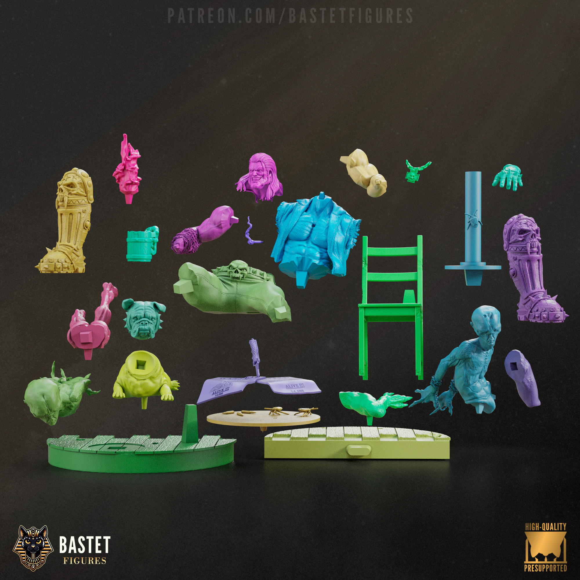 Lobo I DC Comics 3D print model_17