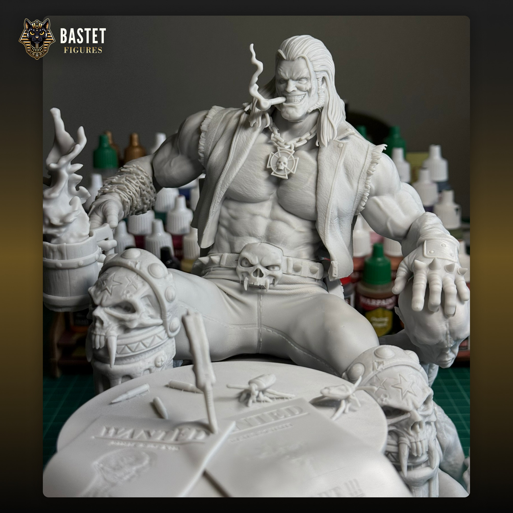 Lobo I DC Comics 3D print model_2