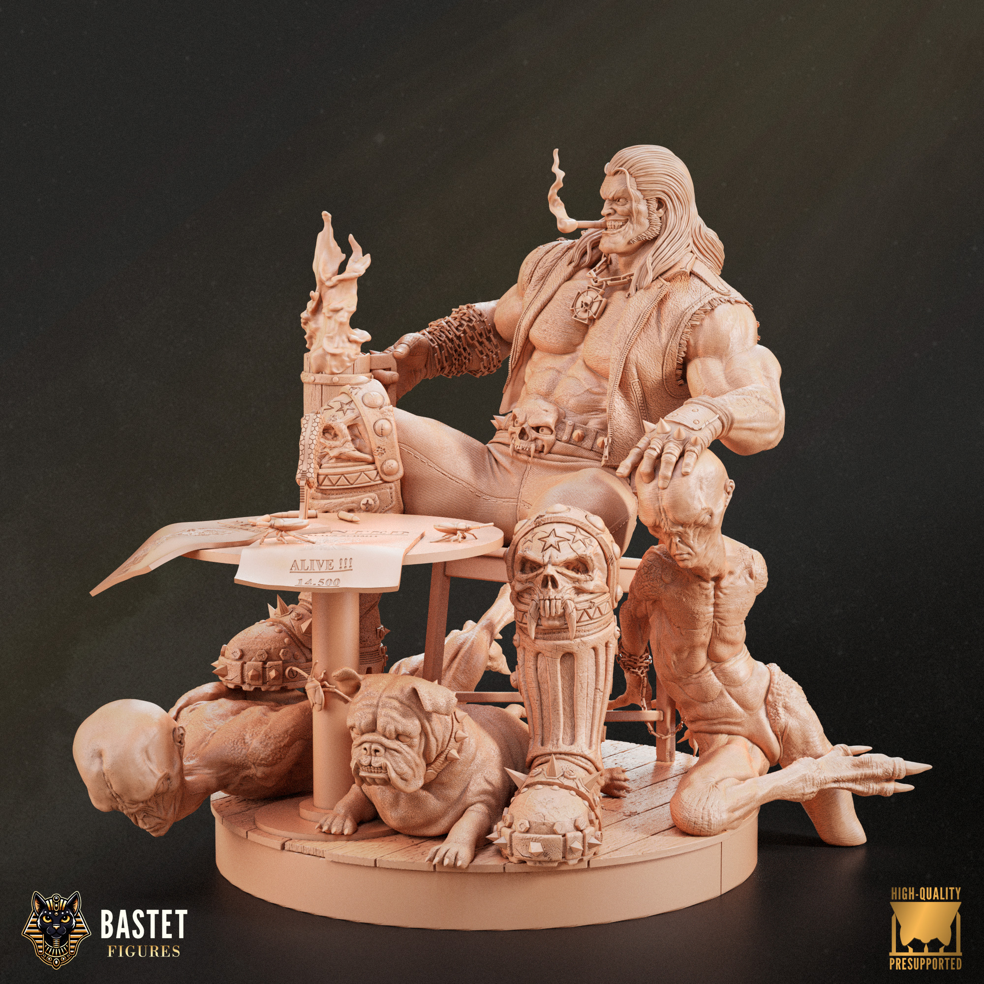 Lobo I DC Comics 3D print model_24