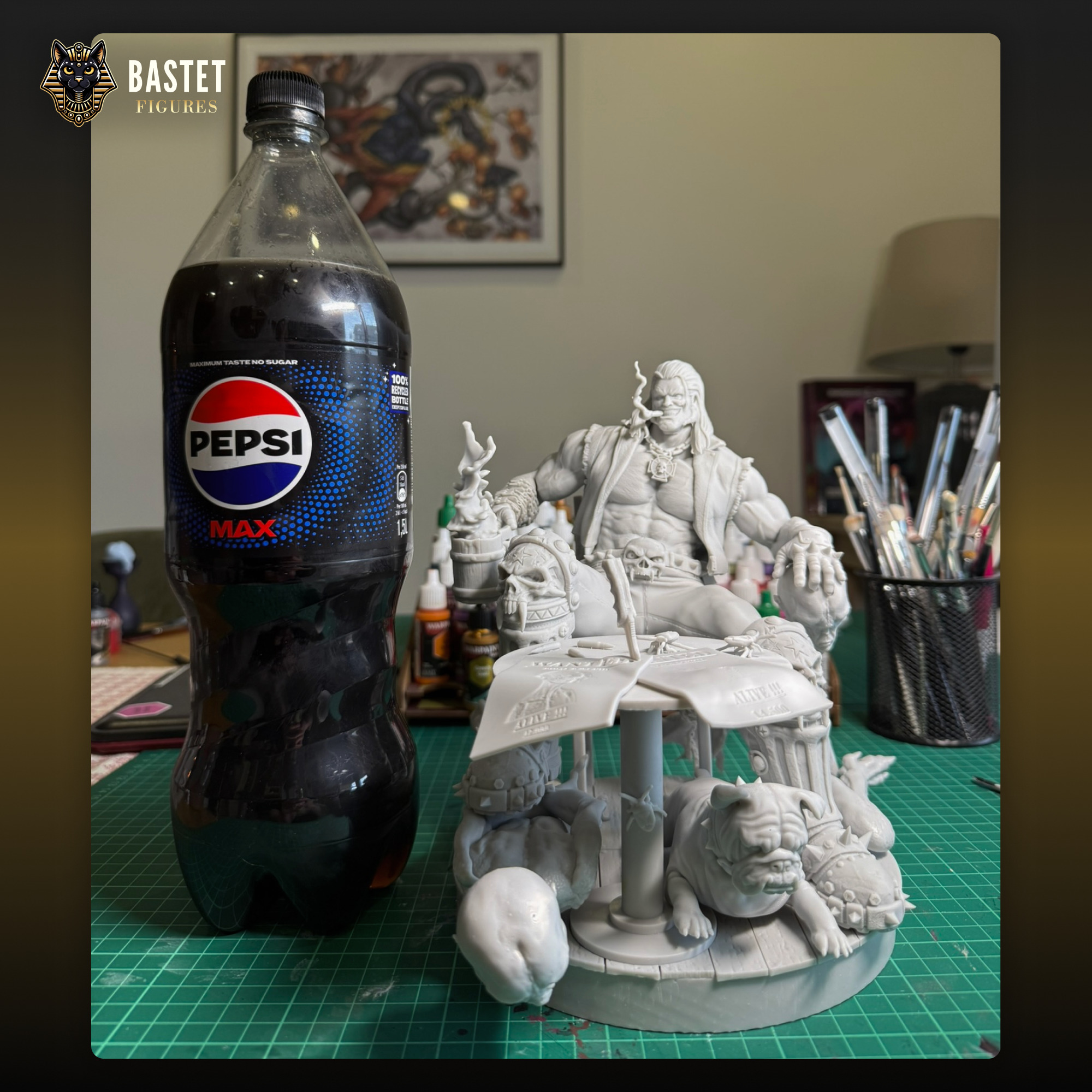 Lobo I DC Comics 3D print model_15