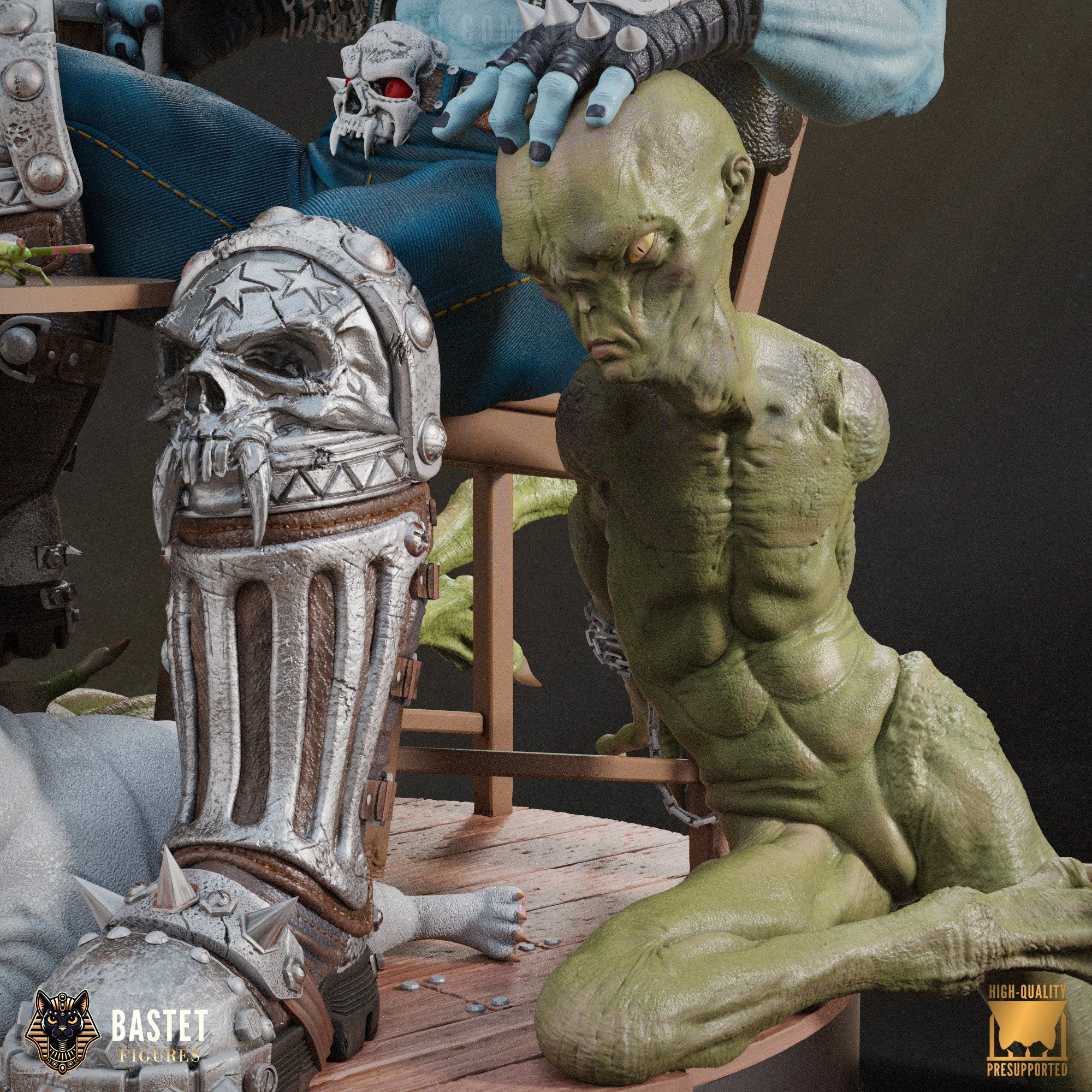 Lobo I DC Comics 3D print model_9