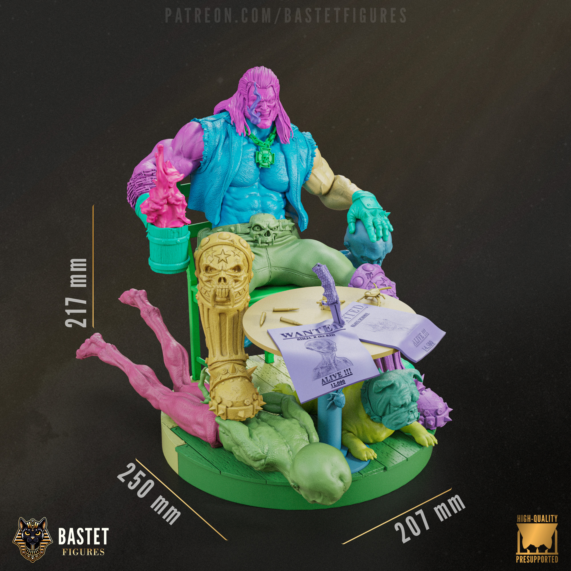 Lobo I DC Comics 3D print model_16