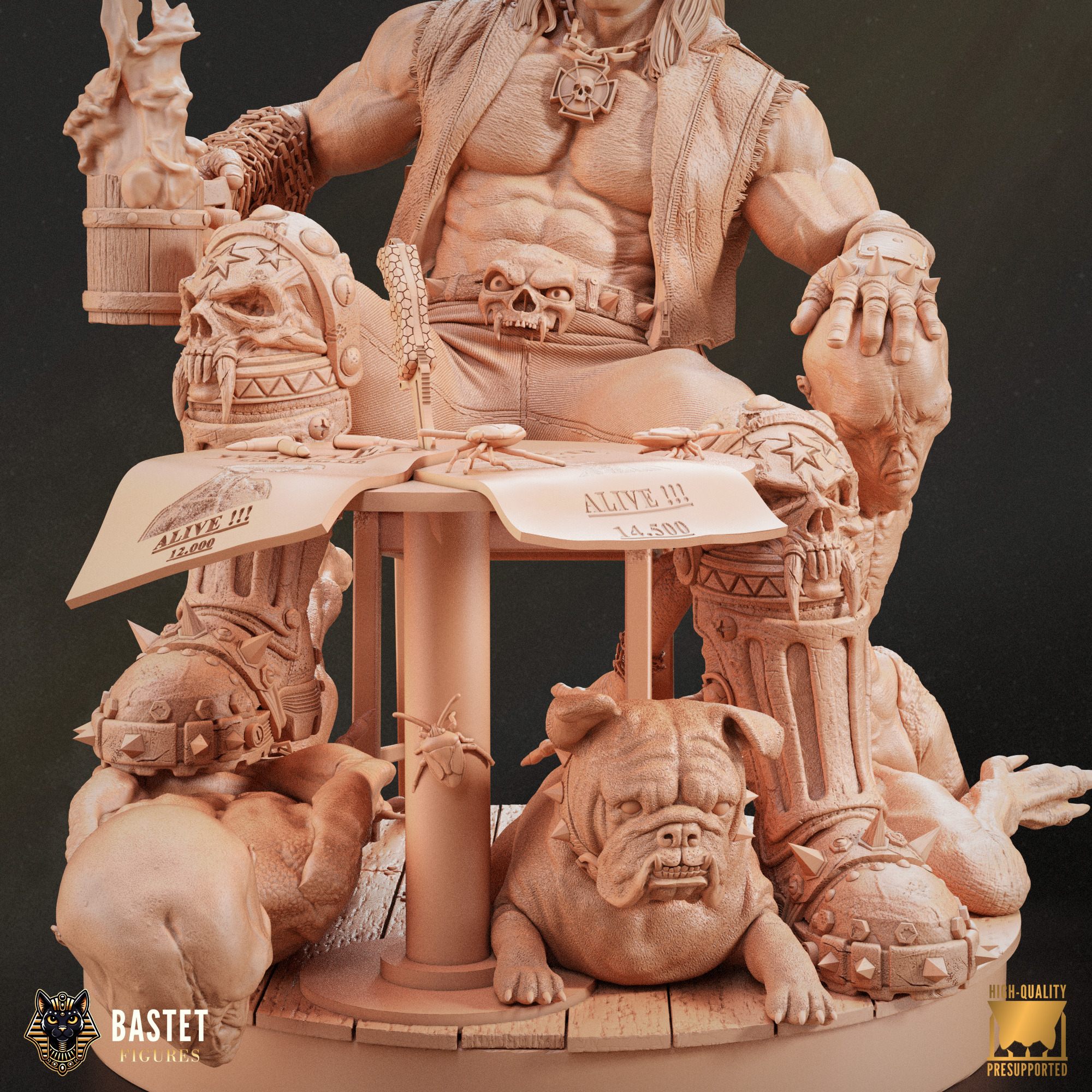 Lobo I DC Comics 3D print model_25