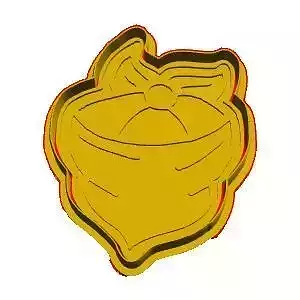 Bandana cookie cutter