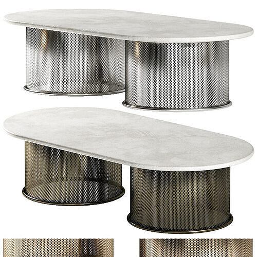 Mambo Unlimited Ideas Riviera Coffee Tables 3D model