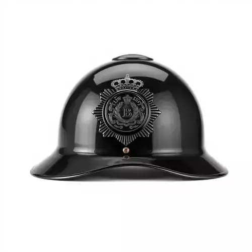 British Bobby Helmet D Model Pack