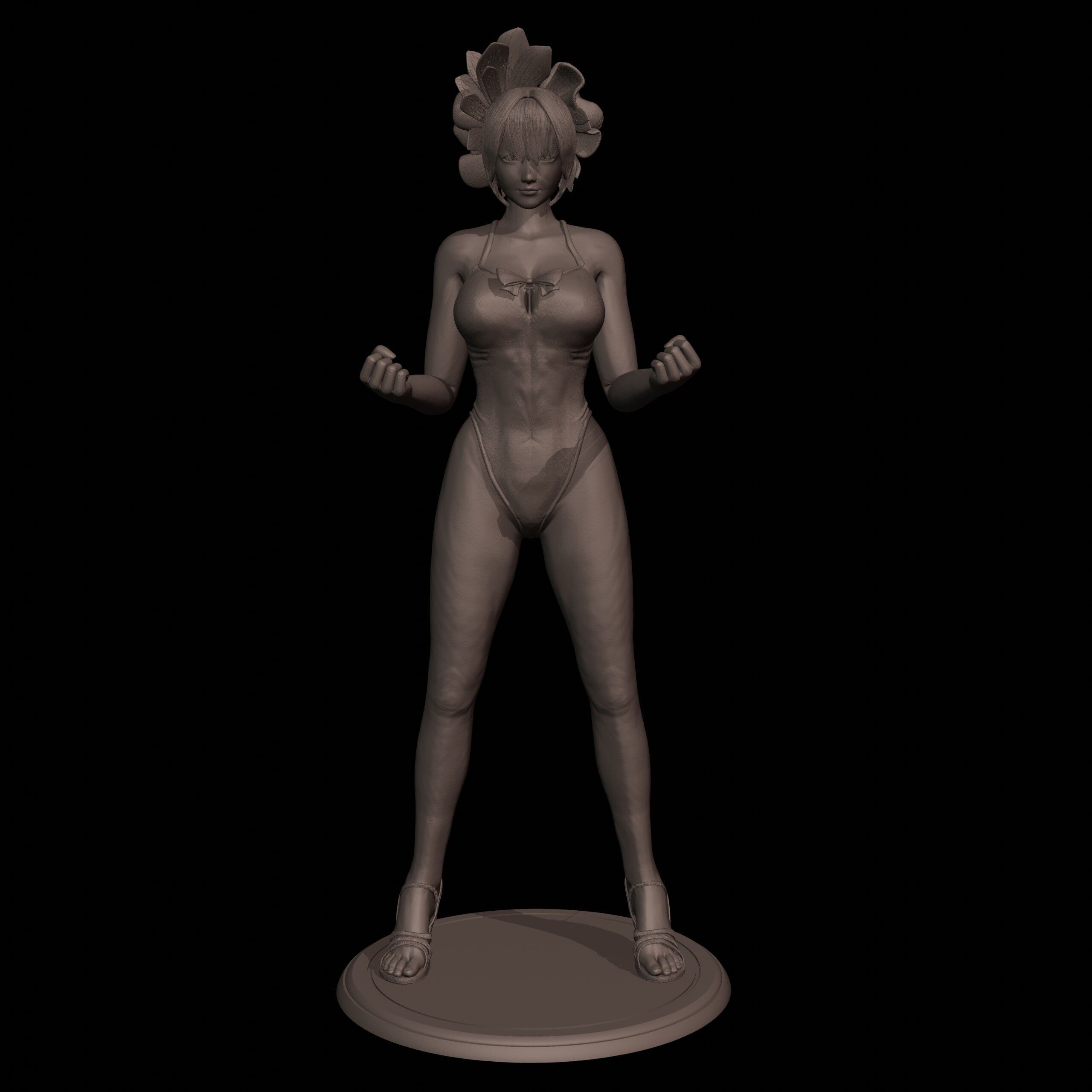 Kasumi 3D print model_1