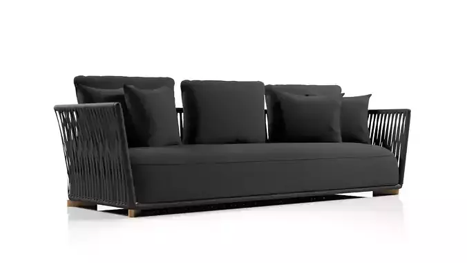 Grand Bitta Sofa 3D model