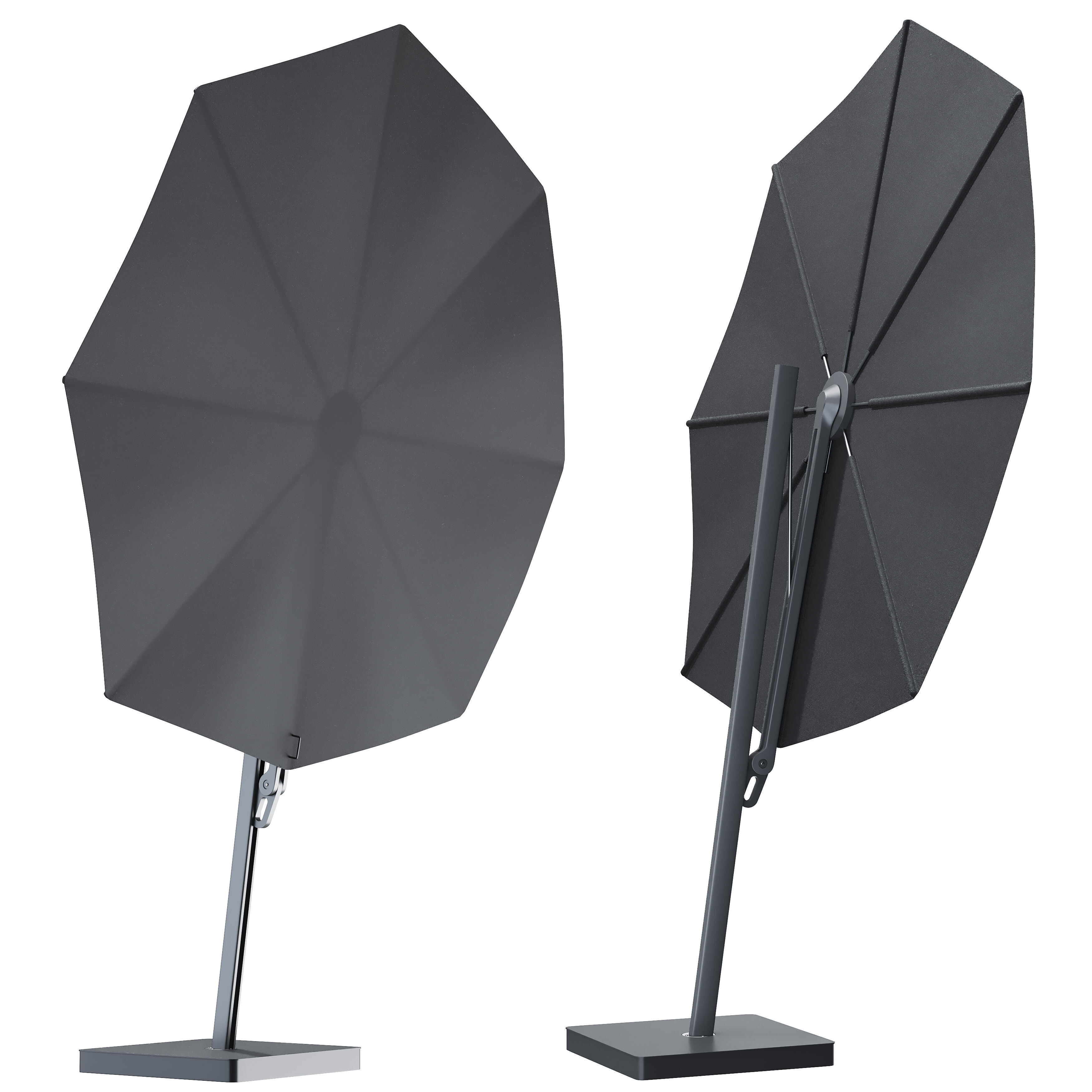 Versa Round Parasol by Umbrosa 3D model_3