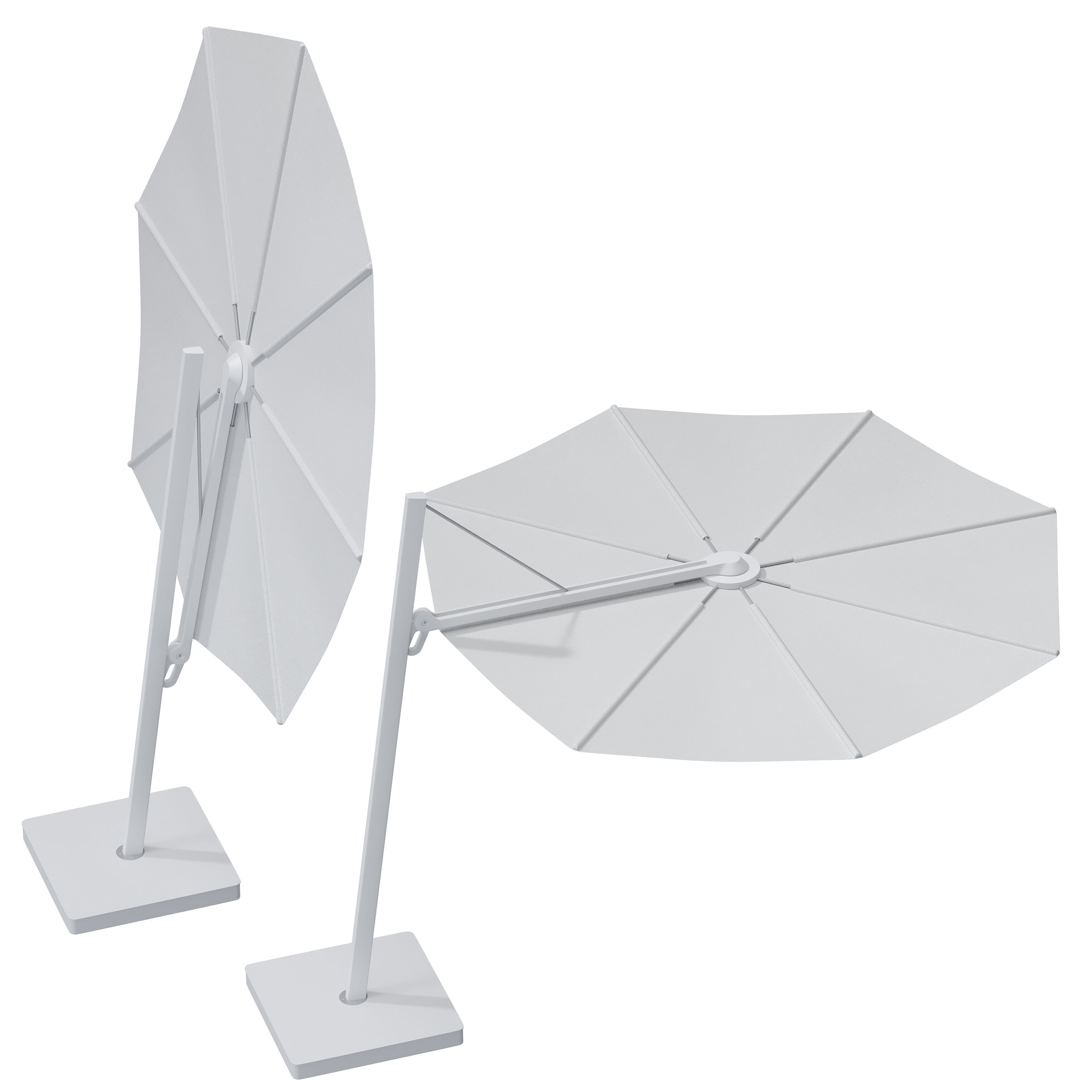 Versa Round Parasol by Umbrosa 3D model_2