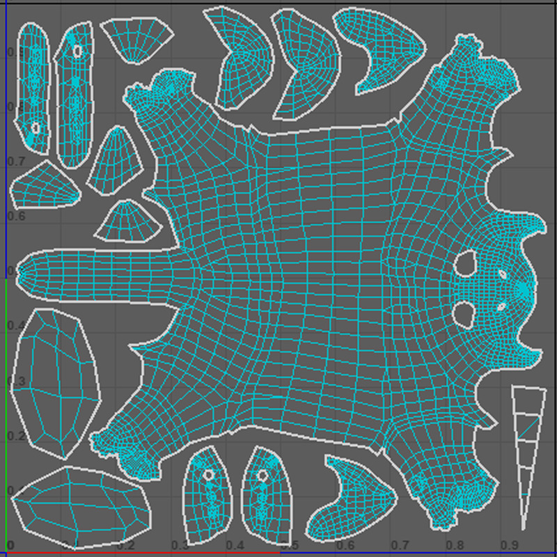 Realistic Jaguar Rigged and Animated for VR AR Games Low-poly 3D model_17