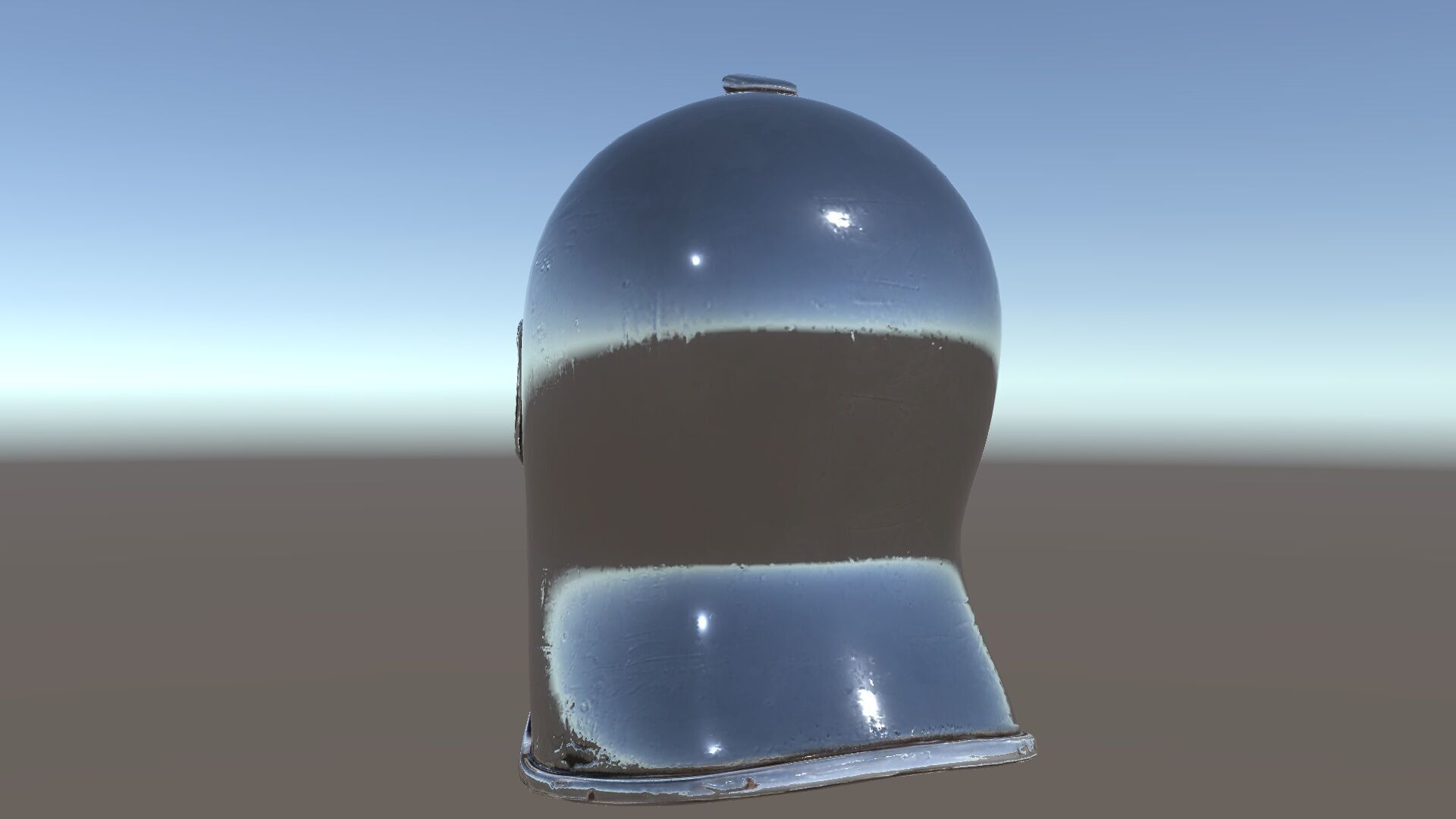 Medieval Knight Helmet Model Pack with PBR Textures Low-poly 3D model_22